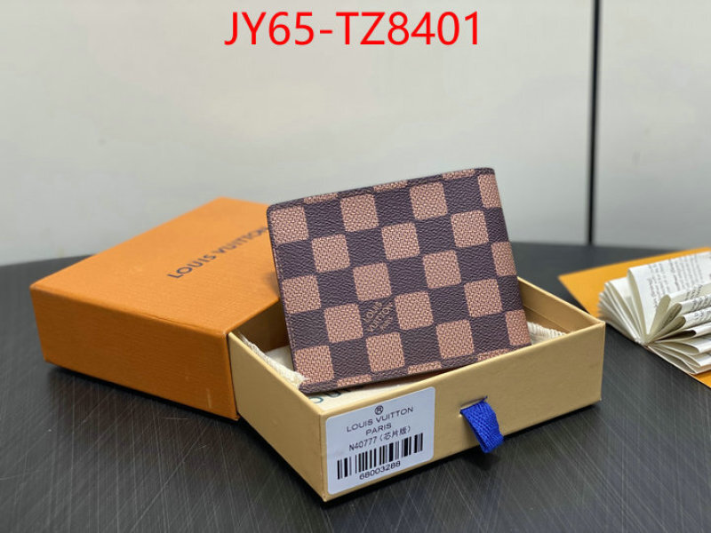 LV Bags(TOP)-Wallet is it ok to buy replica ID: TZ8401 $: 65USD,