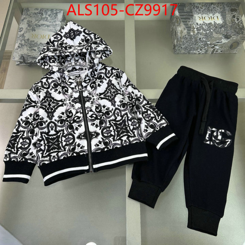 Kids clothing-DG luxury fake ID: CZ9917 $: 105USD