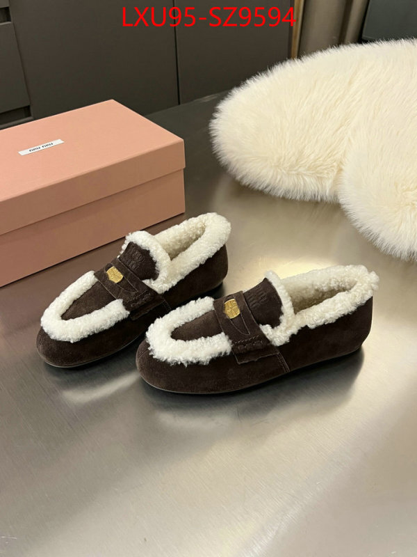 Women Shoes-Miu Miu shop the best high authentic quality replica ID: SZ9594 $: 95USD