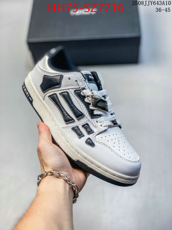 Men Shoes-AMIRI wholesale ID: SZ7716 $: 75USD