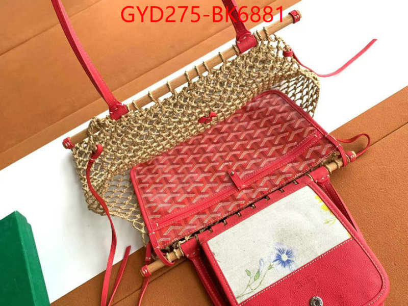 Goyard Bags(TOP)-Handbag- buy high-quality fake ID: BK6881 $: 275USD,