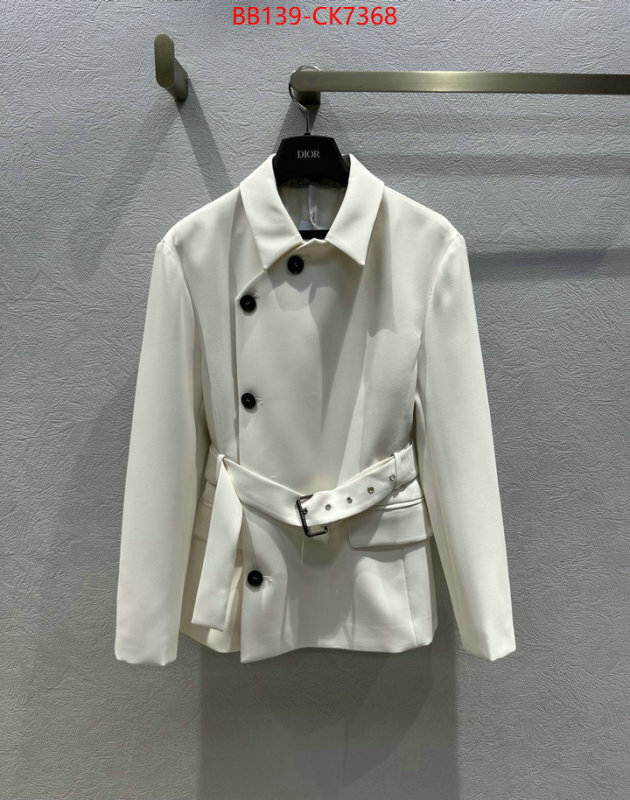 Clothing-Dior top quality ID: CK7368 $: 139USD
