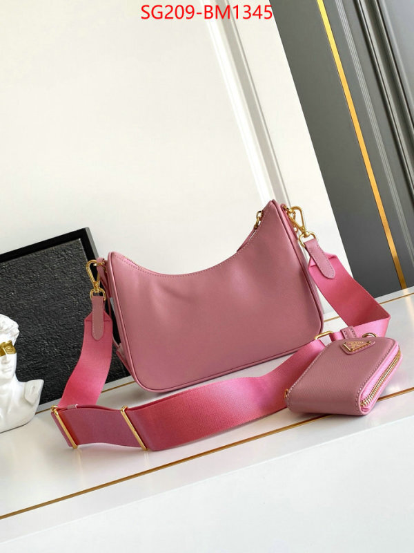 Prada Bags(TOP)-Crossbody- good quality replica ID: BM1345 $: 209USD,