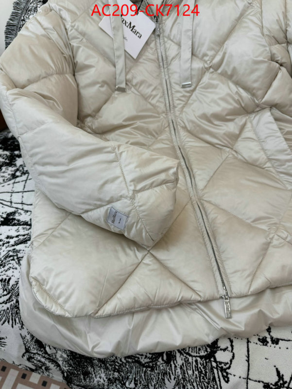 Down jacket Women-MaxMara buy best high-quality ID: CK7124 $: 209USD