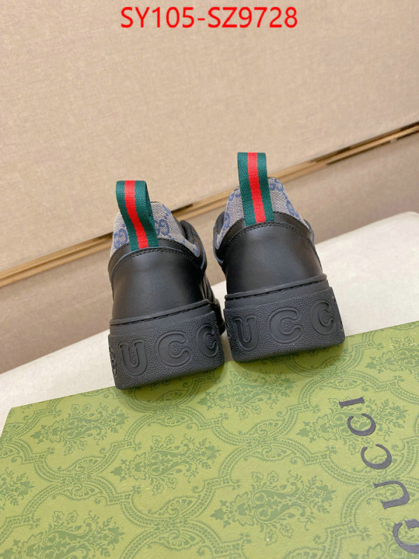 Men Shoes-Gucci 1:1 replica wholesale ID: SZ9728 $: 105USD