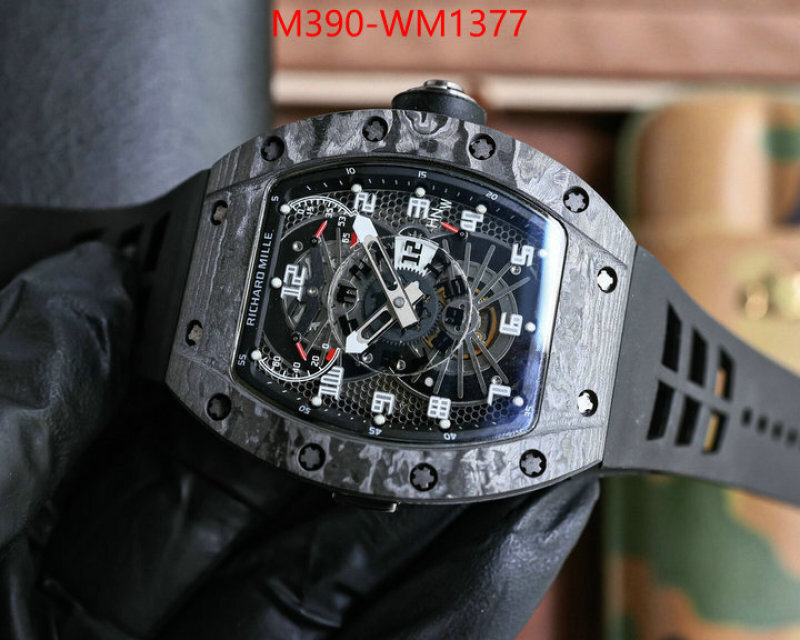 Watch(TOP)-Richard Mille replcia cheap ID: WM1377 $: 390USD