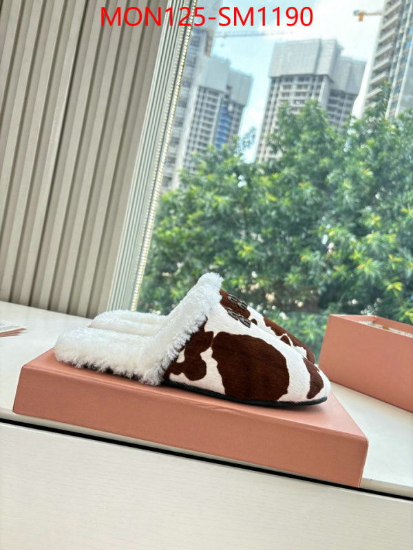 Women Shoes-Miu Miu best quality replica ID: SM1190 $: 125USD
