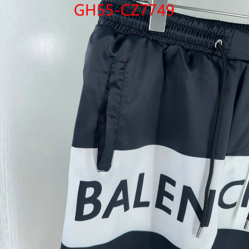 Clothing-Balenciaga sell online luxury designer ID: CZ7749 $: 55USD