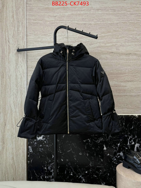 Down jacket Women-Prada find replica ID: CK7493 $: 225USD