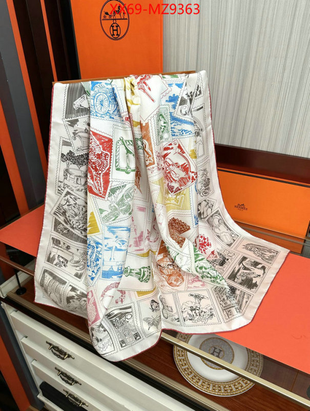 Scarf-Hermes luxury fake ID: MZ9363 $: 69USD
