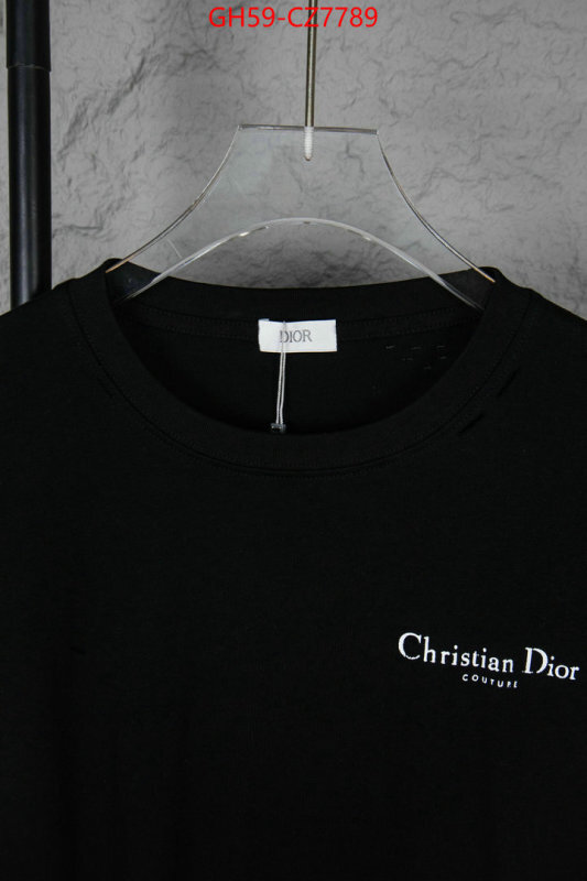 Clothing-Dior high quality replica ID: CZ7789 $: 59USD