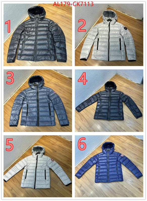 Down jacket Women-Canada Goose shop the best high quality ID: CK7113 $: 179USD