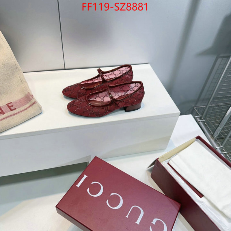 Women Shoes-Gucci shop cheap high quality 1:1 replica ID: SZ8881 $: 119USD