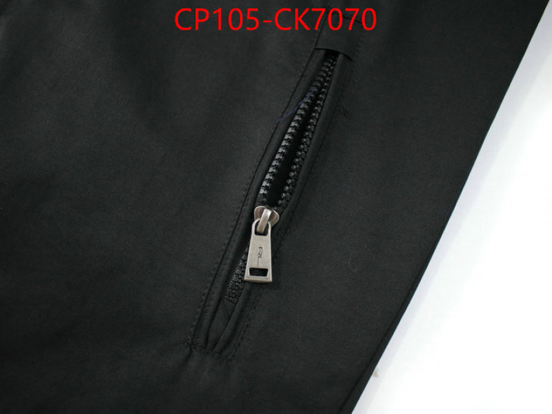 Clothing-Ralph Lauren high quality replica ID: CK7070 $: 105USD