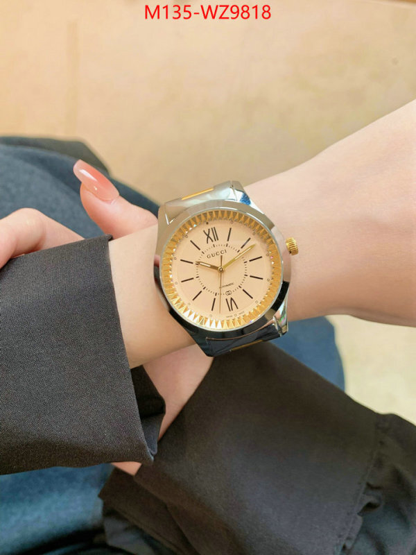 Watch(4A)-Gucci 1:1 ID: WZ9818 $: 135USD