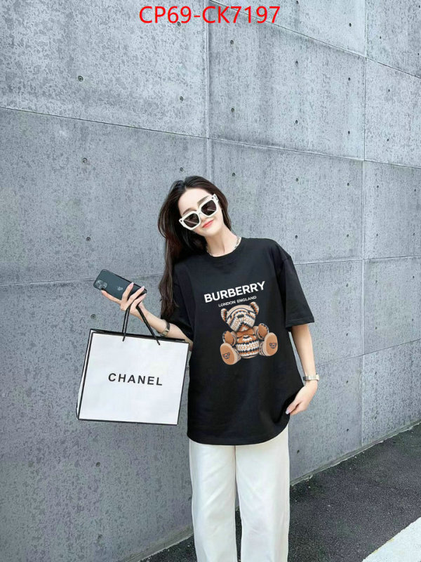 Clothing-Burberry designer high replica ID: CK7197 $: 69USD