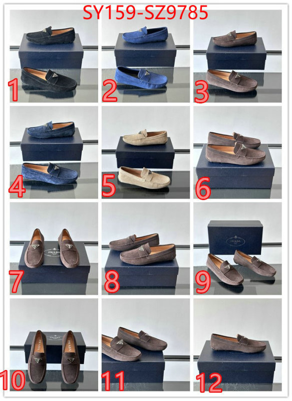 Men shoes-Prada exclusive cheap ID: SZ9785 $: 159USD