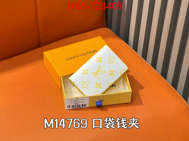 LV Bags(TOP)-Wallet top grade ID: TZ8409 $: 65USD,