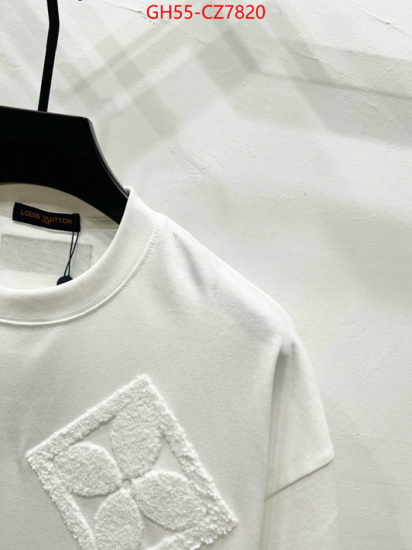 Clothing-LV replica sale online ID: CZ7820 $: 55USD