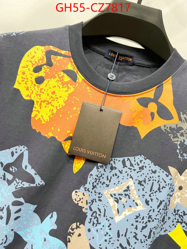 Clothing-LV wholesale imitation designer replicas ID: CZ7817 $: 55USD