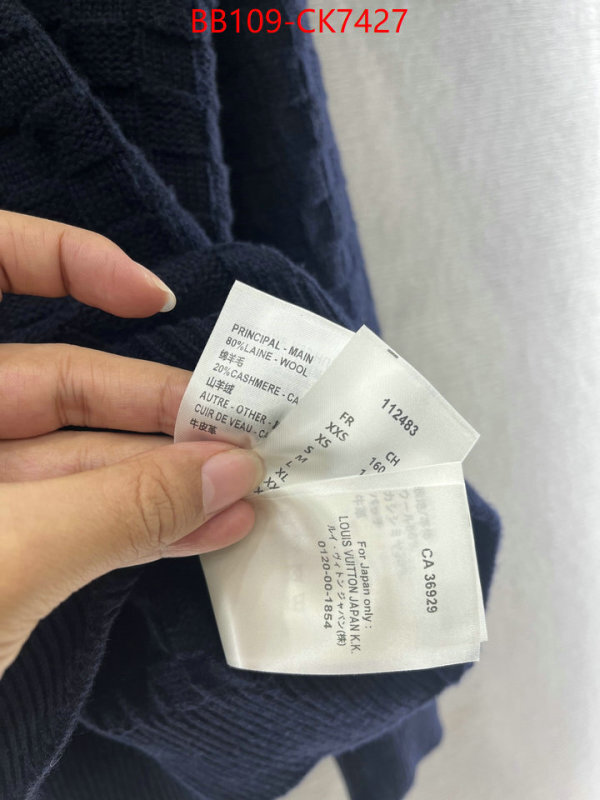 Clothing-LV 1:1 replica wholesale ID: CK7427 $: 109USD