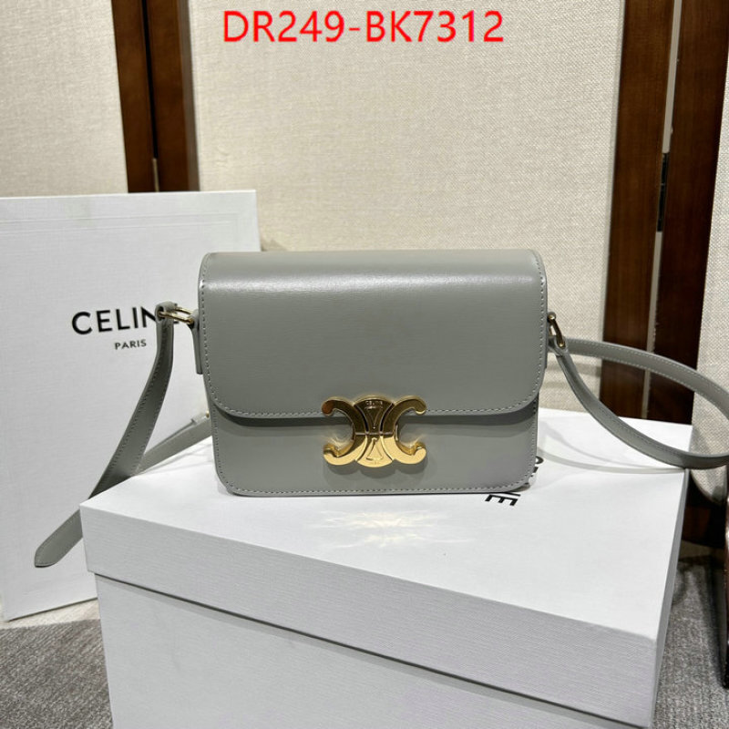 Celine Bags(TOP)-Triomphe Series cheap high quality replica ID: BK7312 $: 249USD,