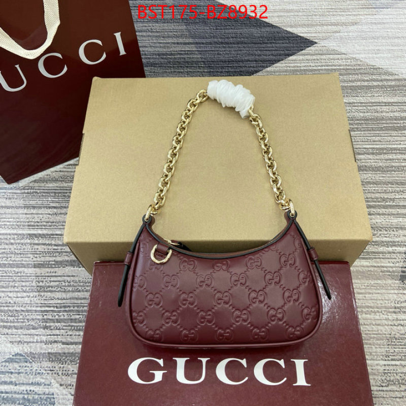 Gucci Bags(TOP)-Crossbody- high ID: BZ8932 $: 175USD,