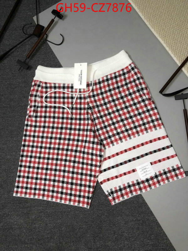 Clothing-Thom Browne flawless ID: CZ7876 $: 59USD