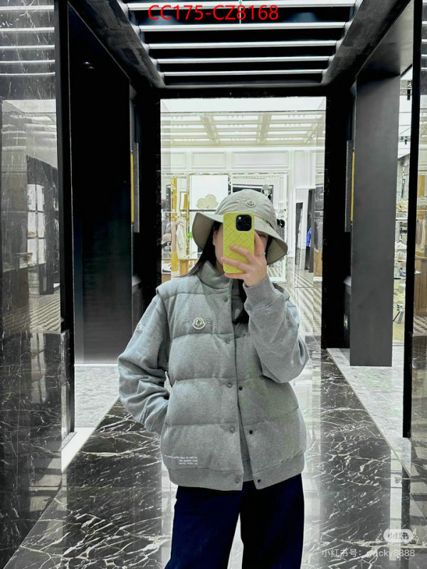 Down jacket Men-Moncler fake high quality ID: CZ8168 $: 175USD