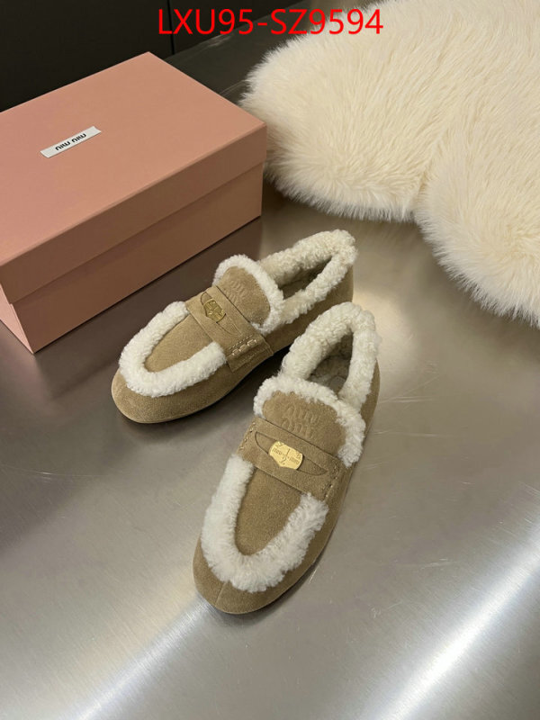 Women Shoes-Miu Miu shop the best high authentic quality replica ID: SZ9594 $: 95USD