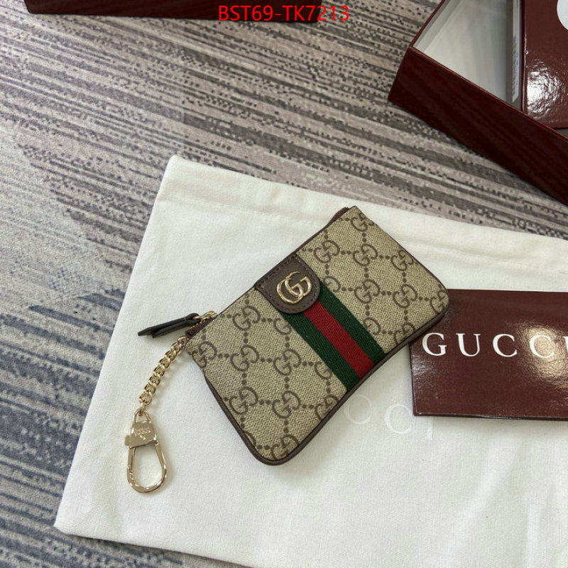 Gucci Bags(TOP)-Wallet- where to buy replicas ID: TK7213 $: 69USD,