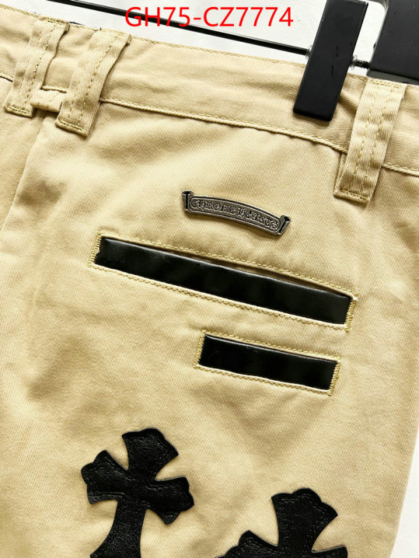 Clothing-Chrome Hearts what's the best place to buy replica ID: CZ7774 $: 75USD