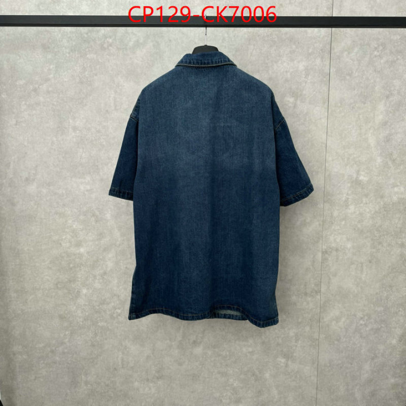 Clothing-Prada high quality designer replica ID: CK7006 $: 129USD