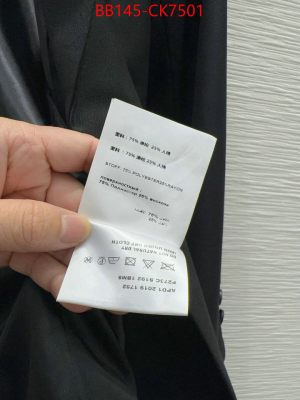 Clothing-Prada 1:1 clone ID: CK7501 $: 145USD