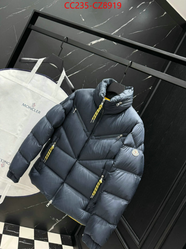 Down jacket Men-Moncler the best ID: CZ8919 $: 235USD