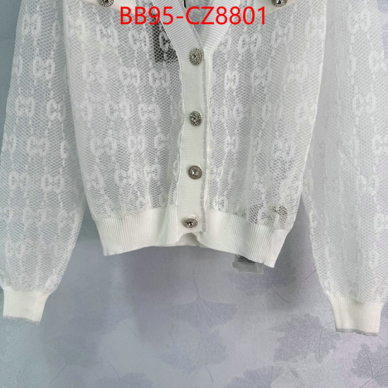 Clothing-Gucci where to buy the best replica ID: CZ8801 $: 95USD