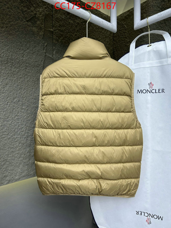 Down jacket Men-Moncler what is a 1:1 replica ID: CZ8167 $: 175USD