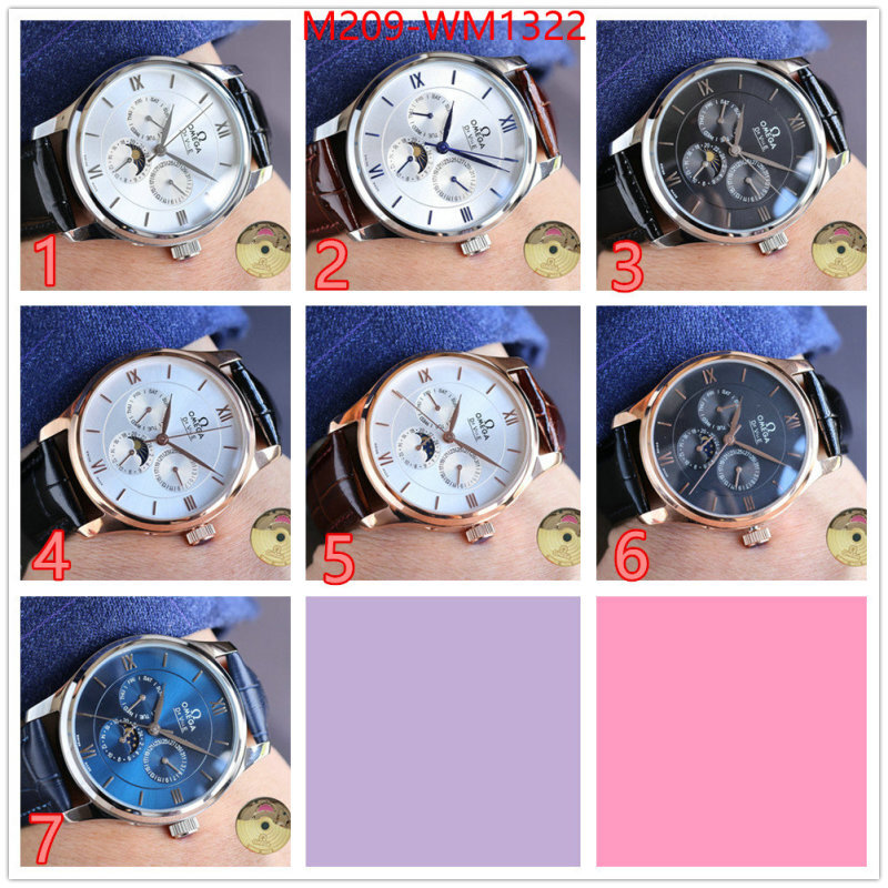Watch(TOP)-Omega new ID: WM1322 $: 209USD