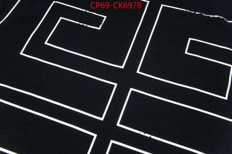 Clothing-Givenchy where quality designer replica ID: CK6978 $: 69USD