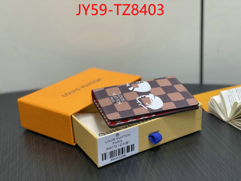 LV Bags(TOP)-Wallet top brands like ID: TZ8403 $: 59USD,
