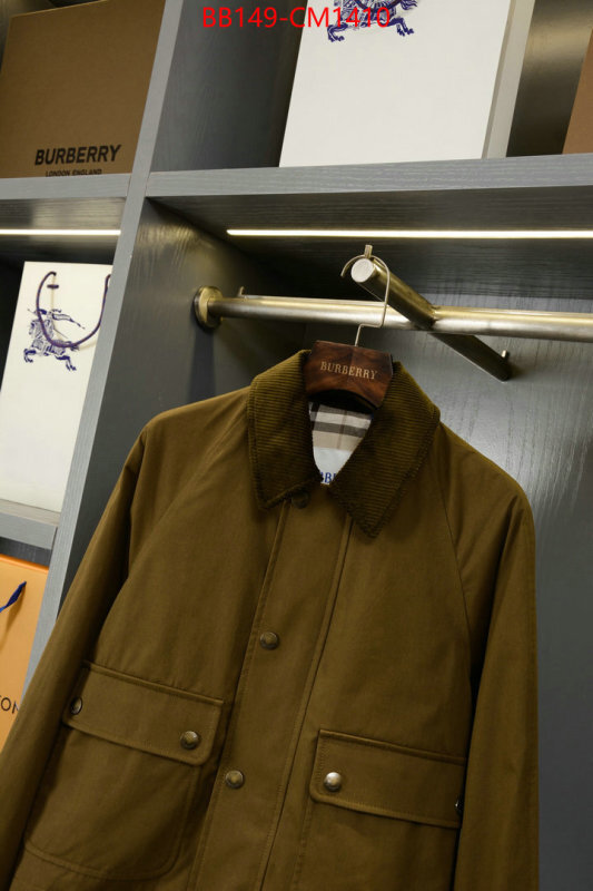 Clothing-Burberry replcia cheap ID: CM1410 $: 149USD