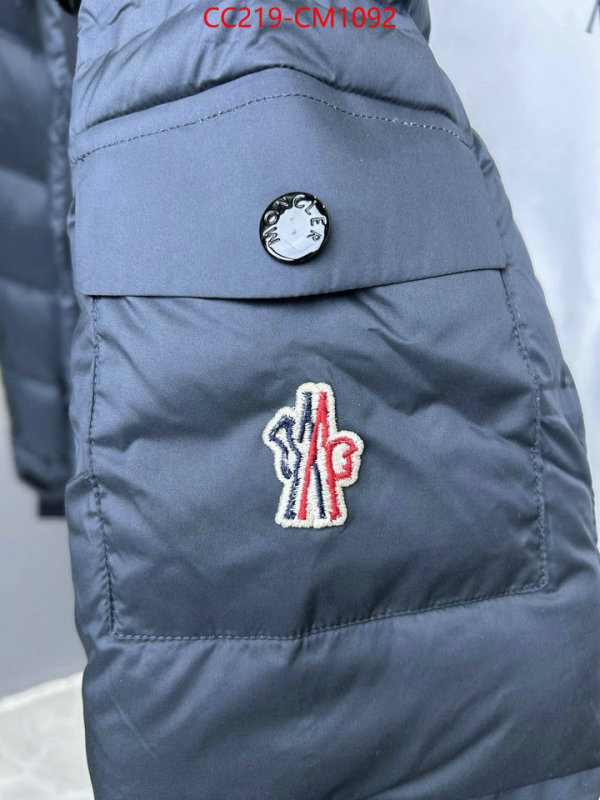 Down jacket Men-Moncler the most popular ID: CM1092 $: 219USD
