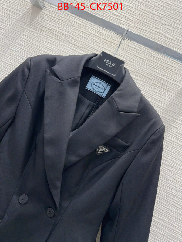 Clothing-Prada 1:1 clone ID: CK7501 $: 145USD