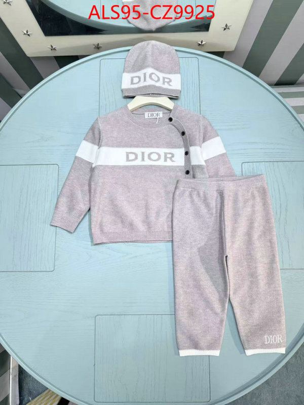 Kids clothing-Dior 2024 replica wholesale cheap sales online ID: CZ9925 $: 95USD