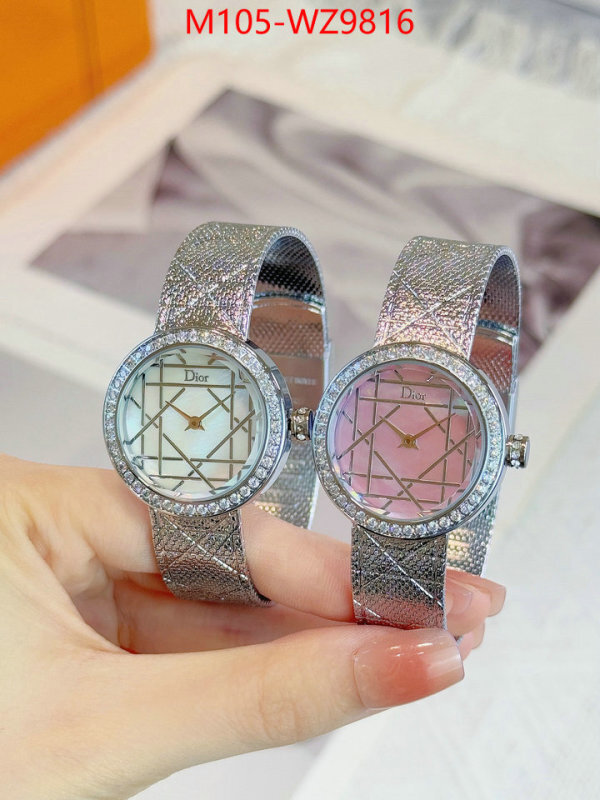 Watch(4A)-Dior buy 1:1 ID: WZ9816 $: 105USD