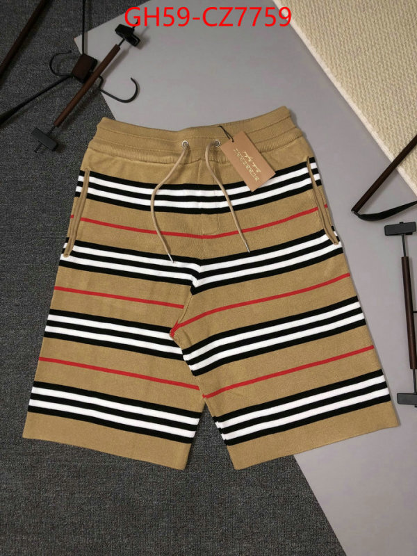 Clothing-Burberry where can i buy the best quality ID: CZ7759 $: 59USD