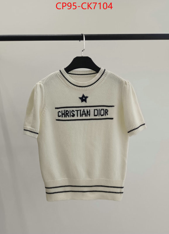 Clothing-Dior top quality replica ID: CK7104 $: 95USD
