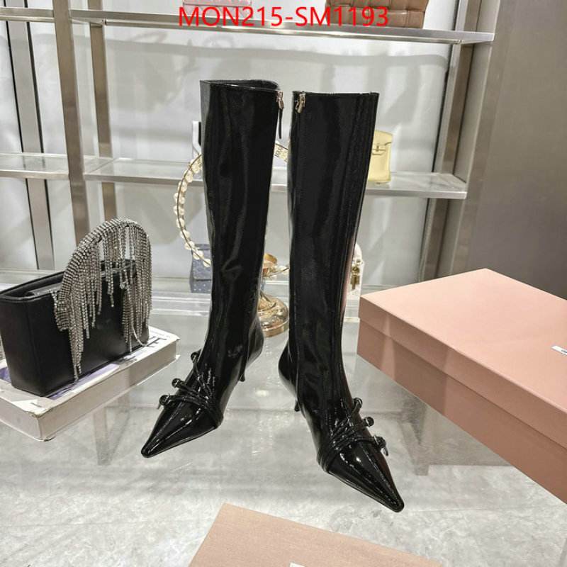 Women Shoes-Miu Miu mirror copy luxury ID: SM1193 $: 215USD