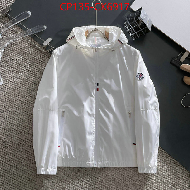 Clothing-Moncler ID: CK6917 $: 135USD