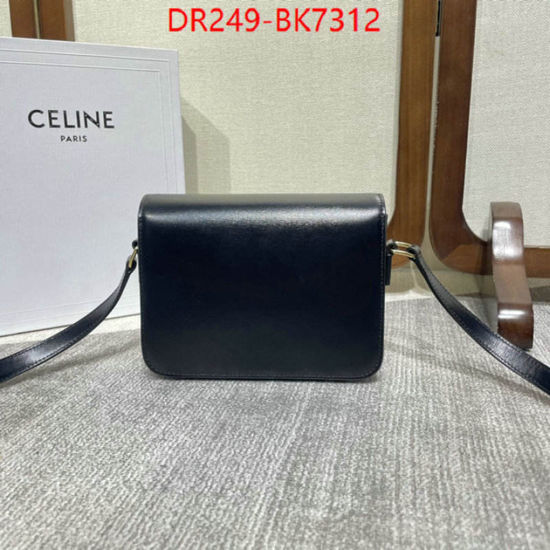 Celine Bags(TOP)-Triomphe Series cheap high quality replica ID: BK7312 $: 249USD,